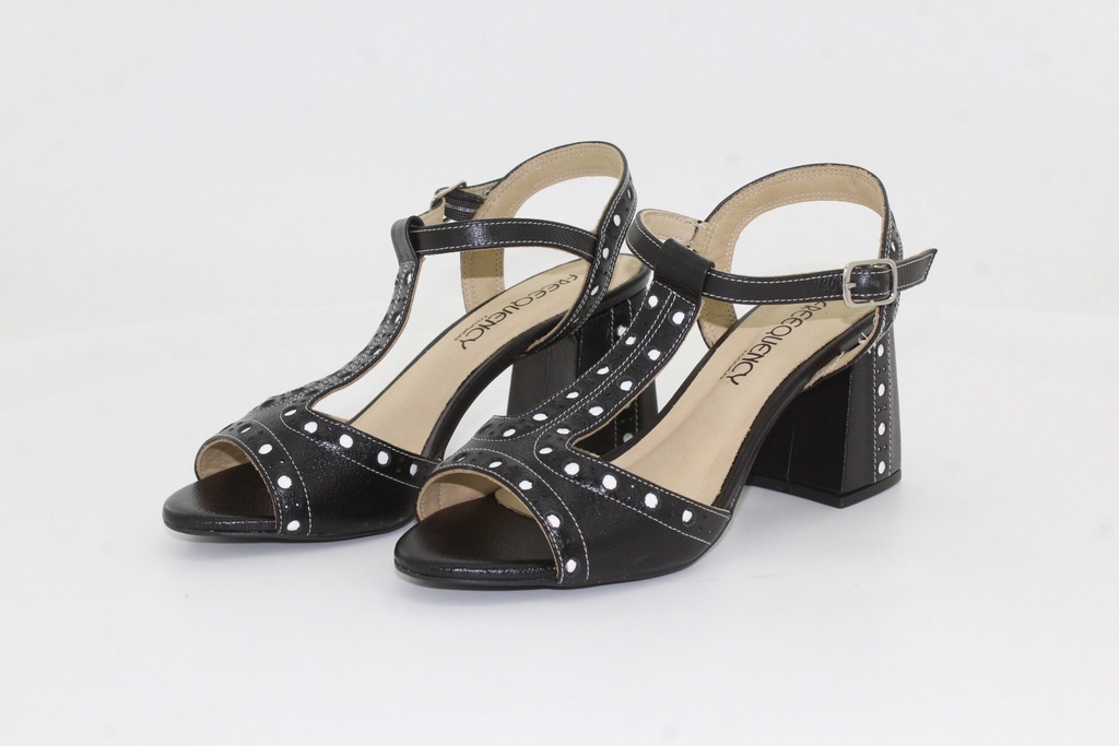 [2024ZPZ03] LADIES LEATHER SANDALS 88-01 Branco