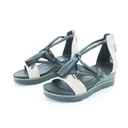 LADIES LEATHER WEDGE SANDAL T38003