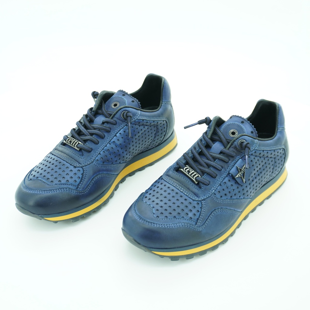 MEN'S LEATHER SNEAKERS C-848