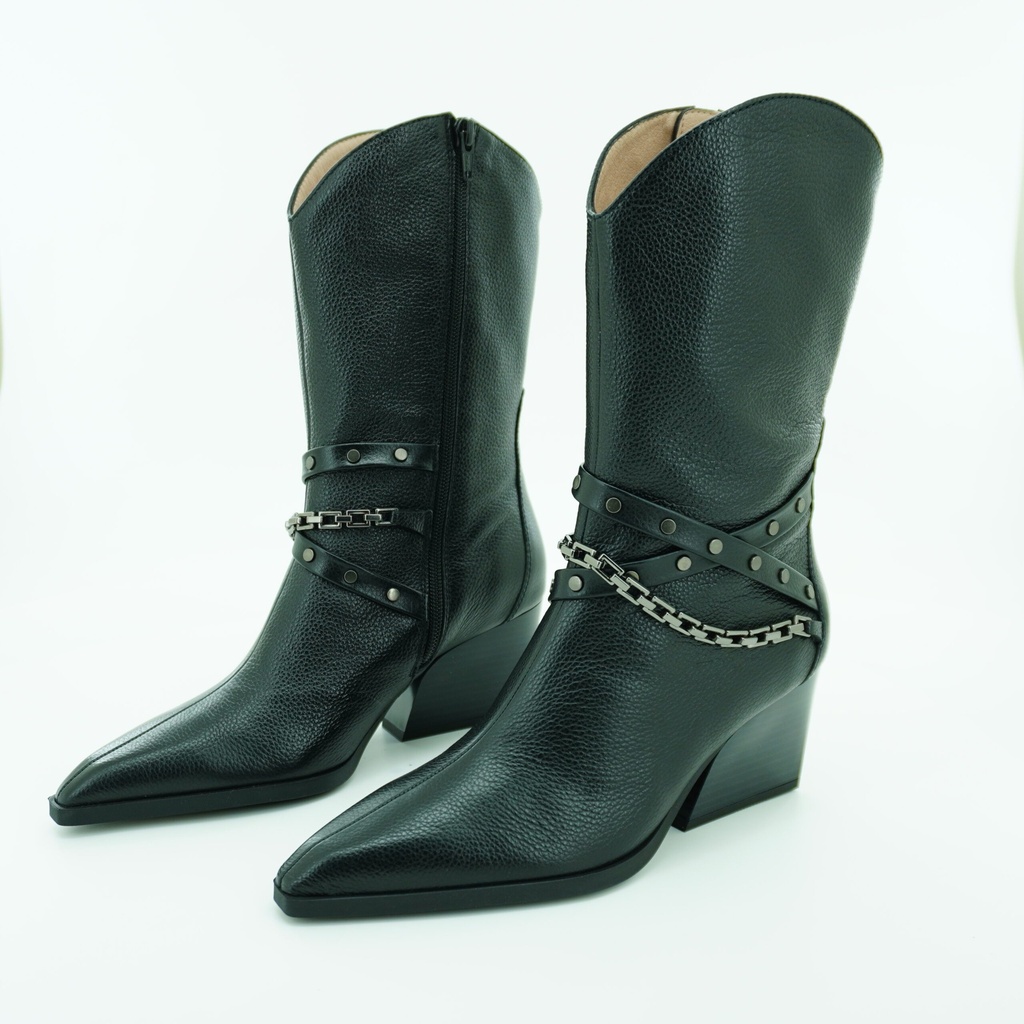[2025HIS12] LADIES LEATHER BOOTS HI243599