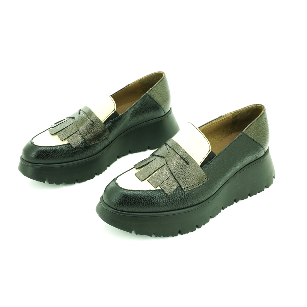 LADIES LEATHER SNEAKERS C7312