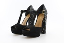 LADIES HIGH HEEL PLATFORM SANDALS
