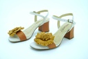 LADIES LEATHER SANDALS 64-51 Plume