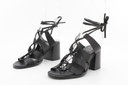 Ladies leather sandal P04005