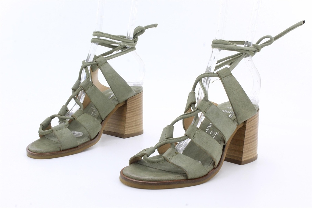 [2021MJSS30] Ladies leather sandal P04005 OLIVA (36)